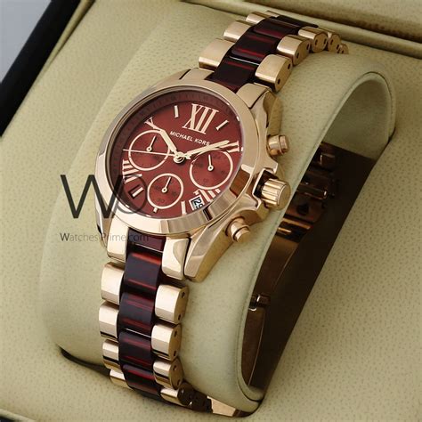 michael kors red watch amazon|red Michael Kors Watch men's.